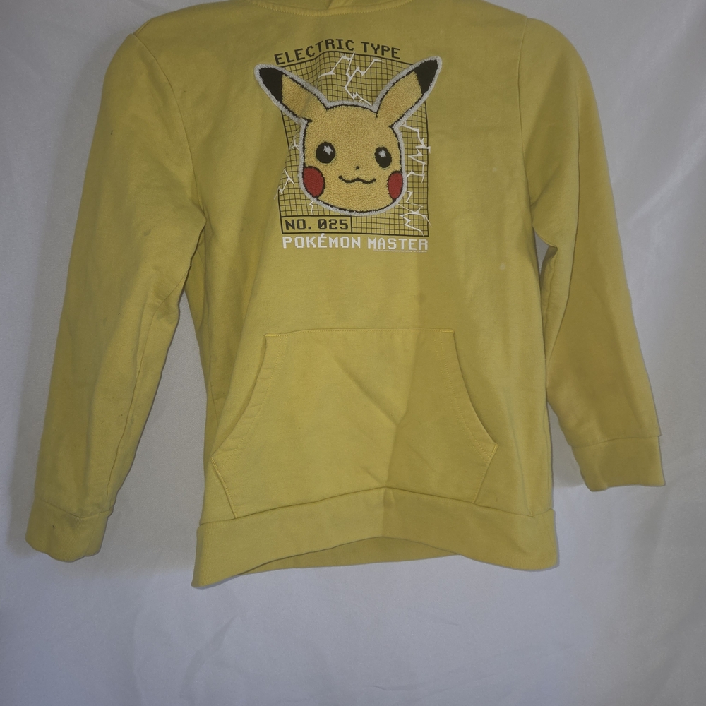 Pokemon Yellow Pikachu Hoodie